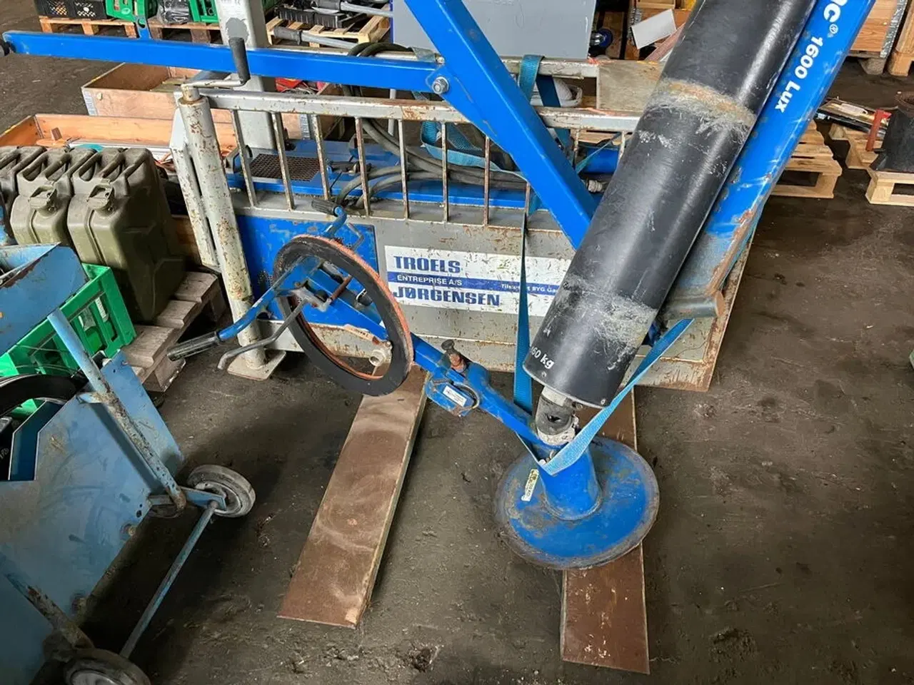 Billede 2 - Sten-flise vakuum løfter, AL-Vac 1600 løfter med palle gafler