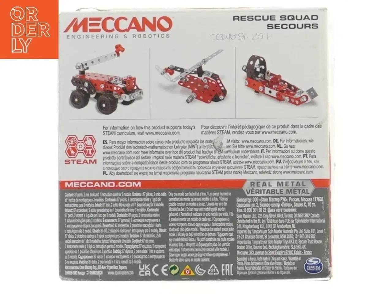 Billede 3 - Meccano Redningsteam byggesæt fra Meccano
