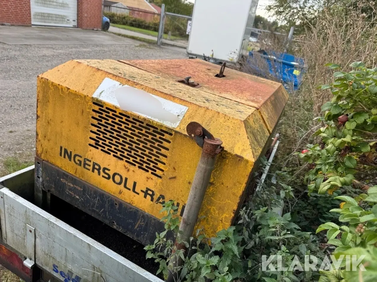 Billede 3 - Mobil kompressor Ingersoll Rand P130 på trailer