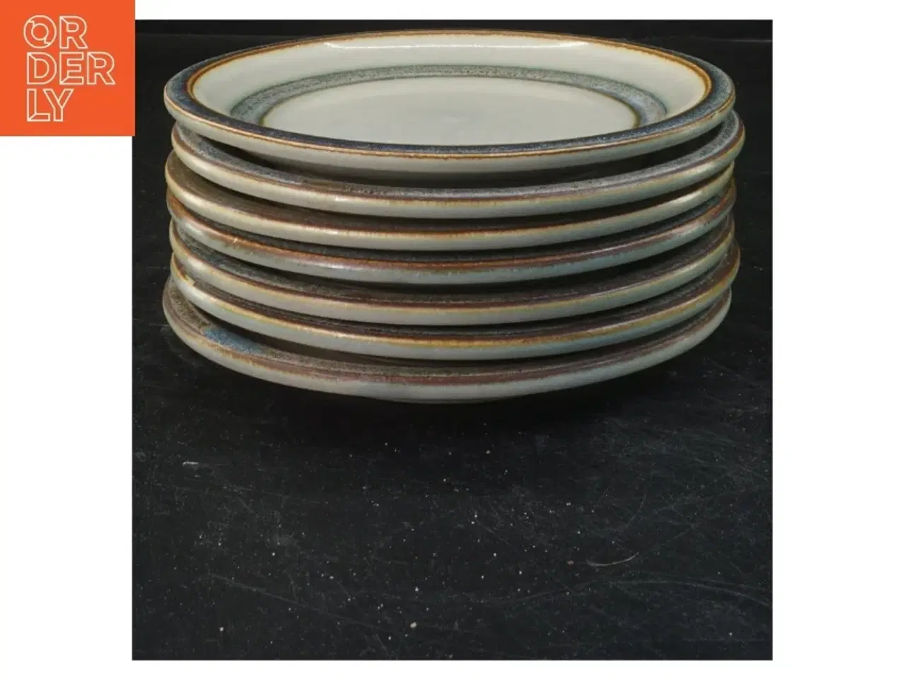 Billede 1 - Teku keramiske tallerkener fra Teku (str. Ø 17 cm)