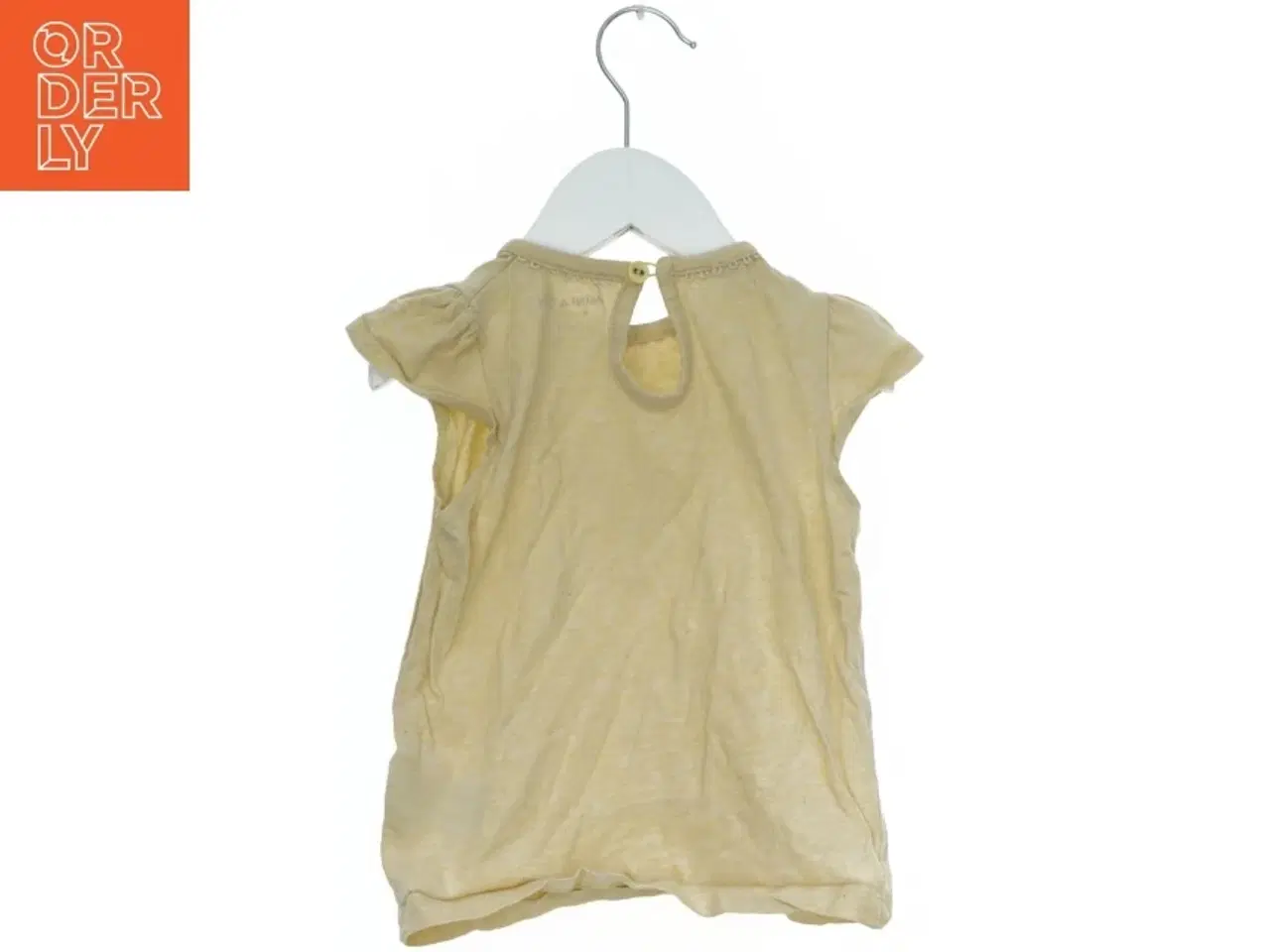 Billede 2 - Kortærmet bluse med fugleprint fra Mini A Ture (str. 92)