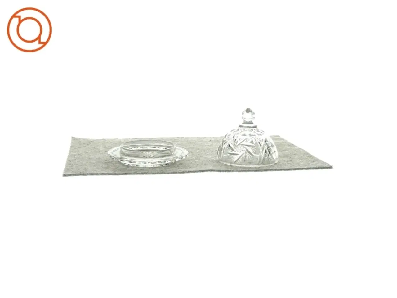 Billede 3 - Serverings klokker af glas (2 styk)