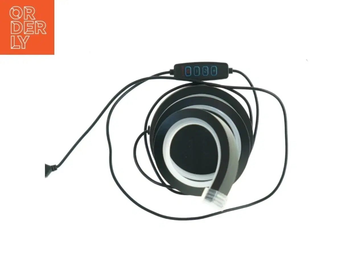 Billede 2 - LED spiral bordlampe (str. 28 cm)