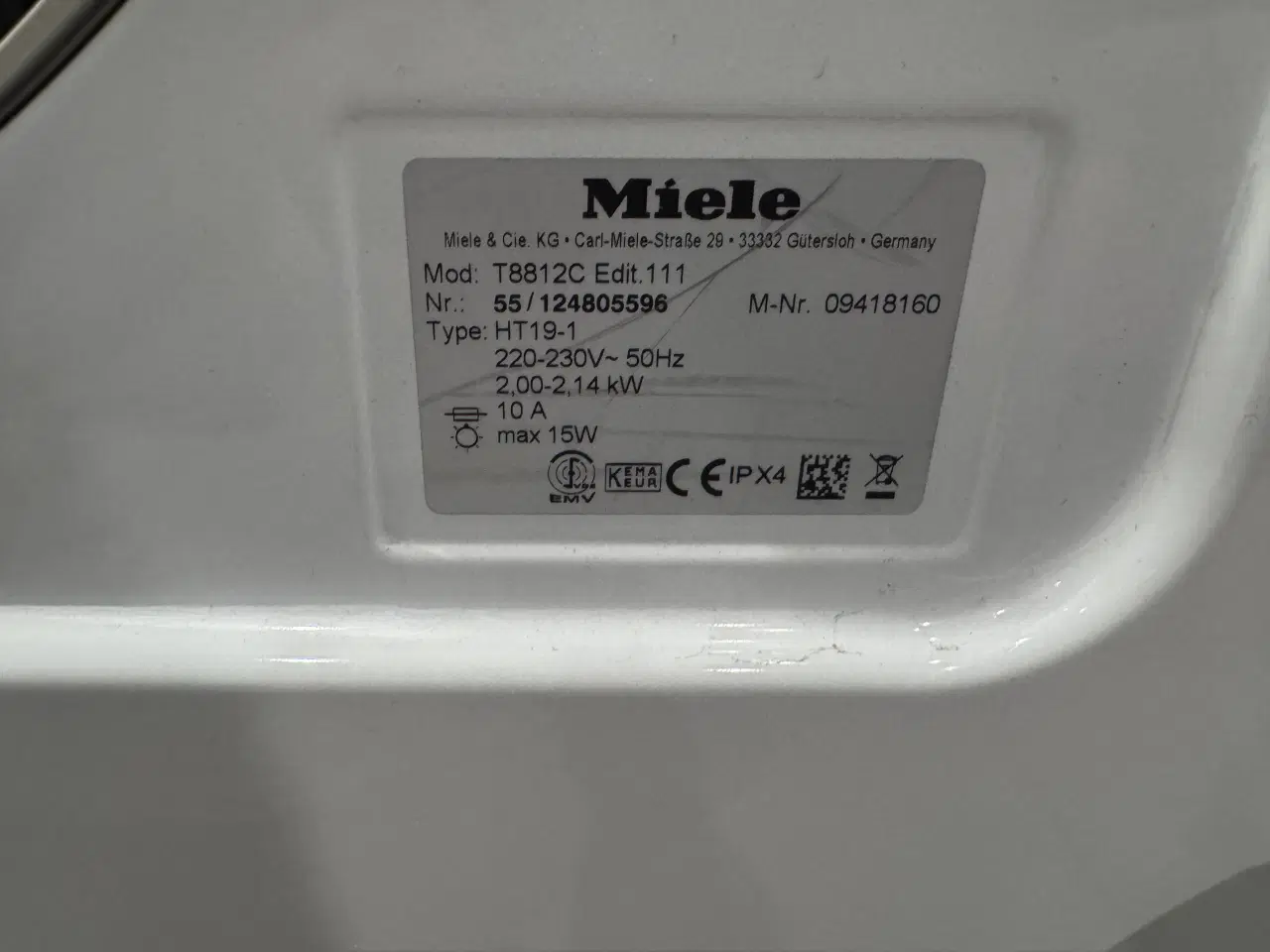 Billede 4 - Miele vaskemaskine og tørretumbler