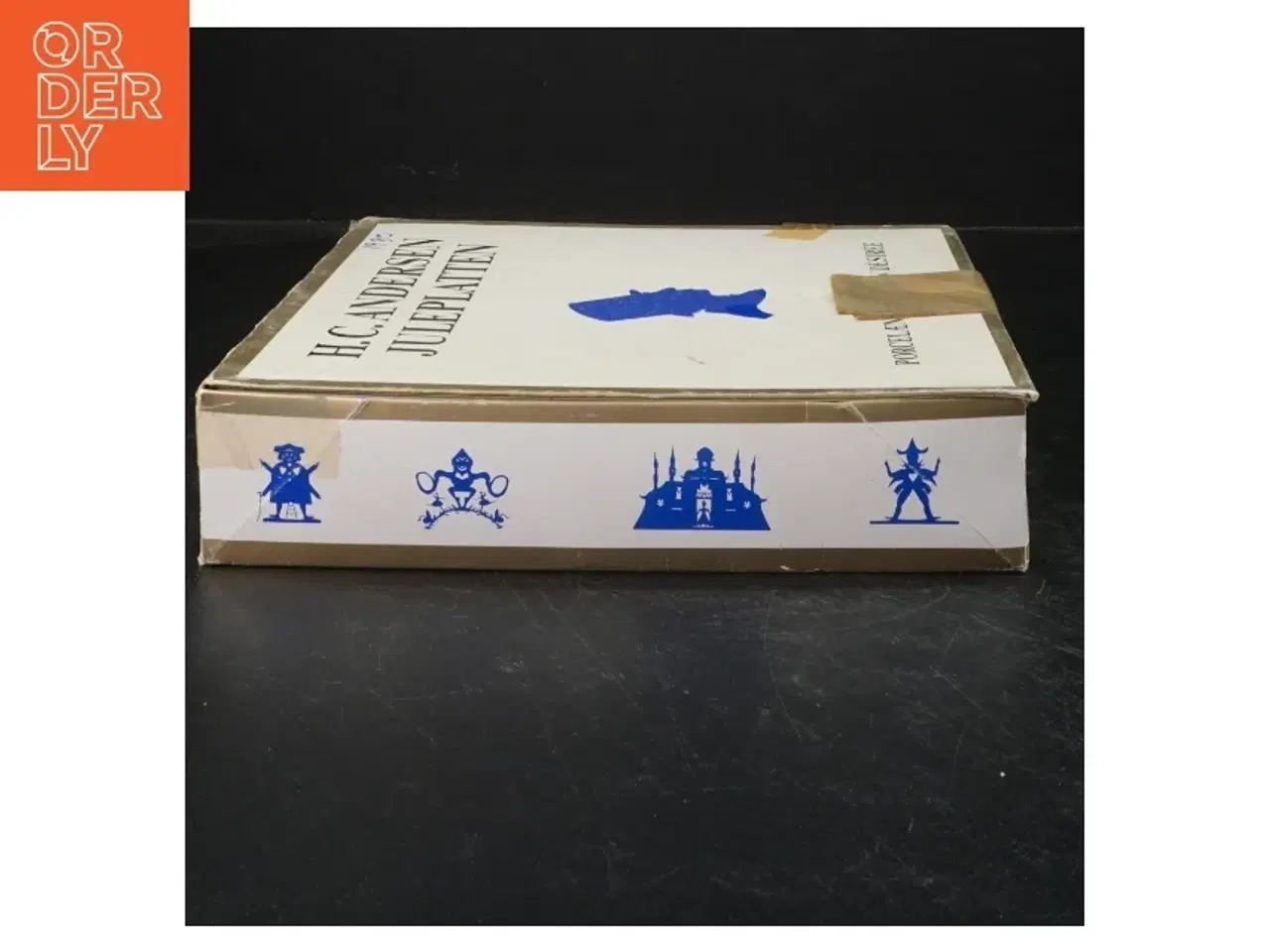 Billede 2 - H.C. Andersen juleplatte 1980 fra Desiree (str. Ø 19 cm)