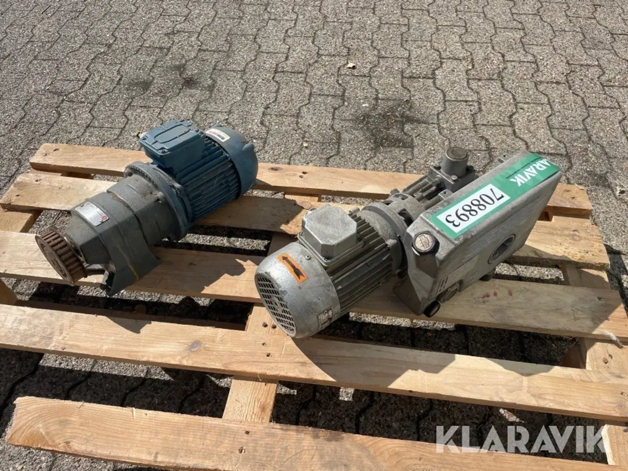 Billede 6 - Pumpe og motor Lafert - busch 16-112
