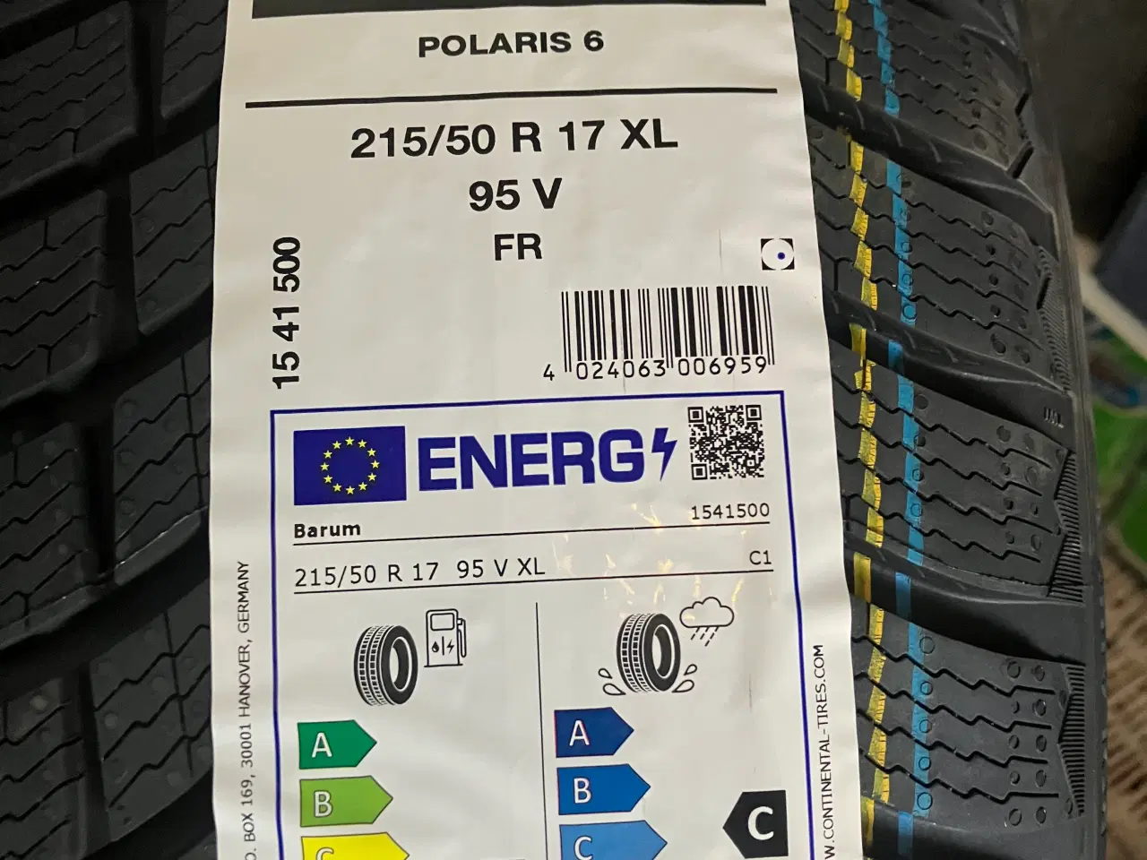 Billede 1 - NYE Barum vinterdæk 215/50X17