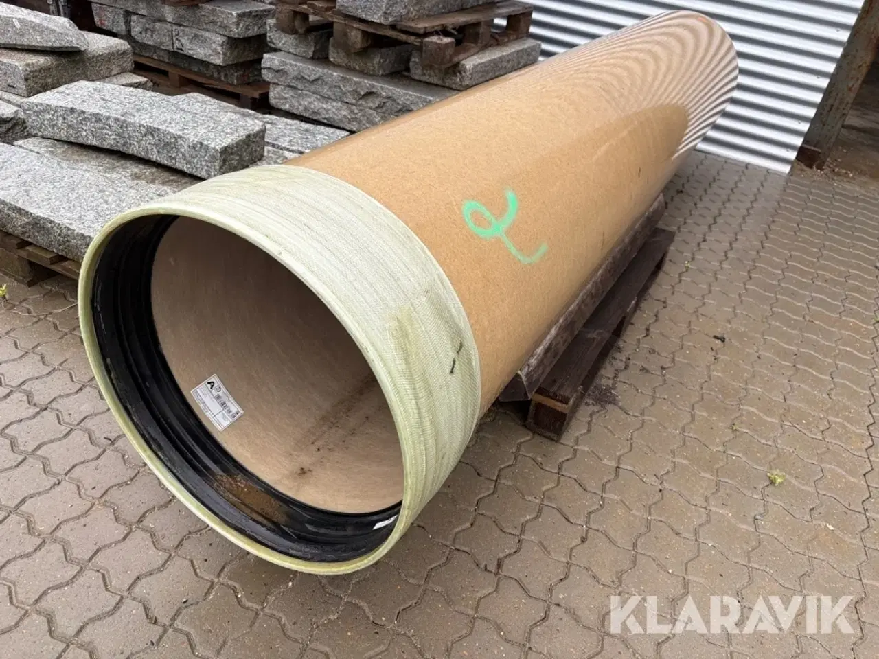 Billede 1 - Glasfiberrør Amiblu Hobas pipe DN 600/OD 616 1 styk