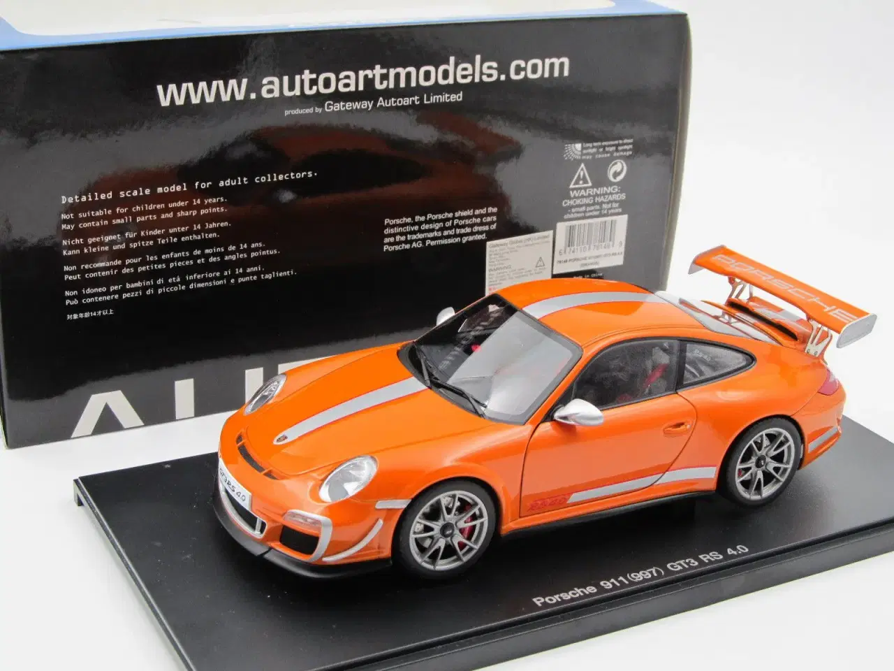 Billede 2 - 2011 Porsche 911 (997) GT3  RS 4,0 1:18  - AUTOart