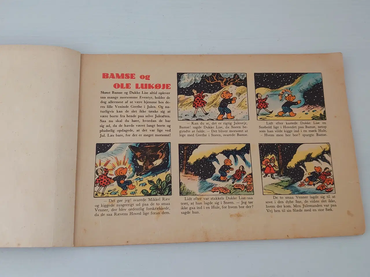 Billede 3 - Harry Nielsen: Bamse og Ole Lukøje. Nr.19, 1944