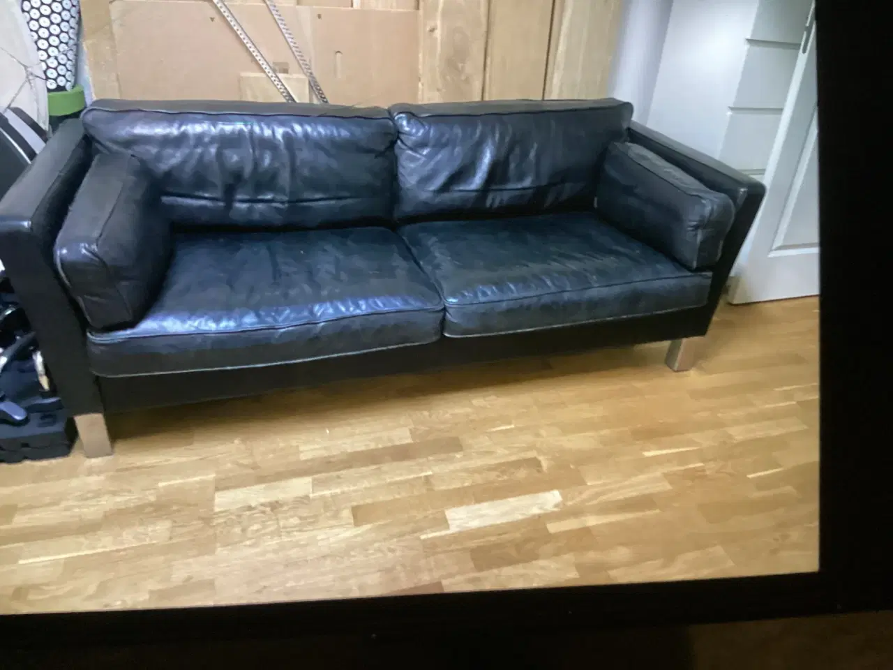 Billede 1 - Klassisk lædersofa