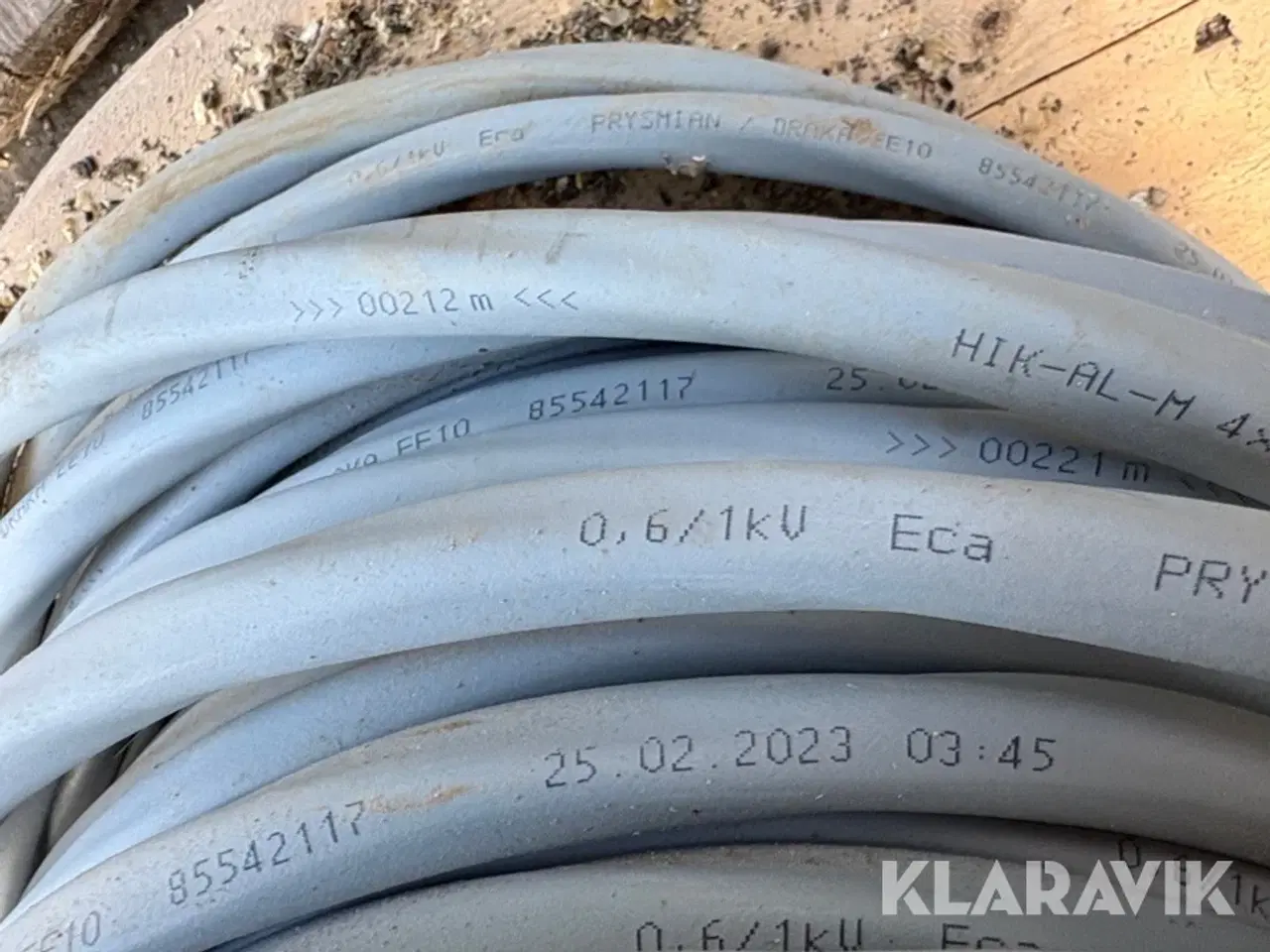 Billede 6 - Kabeltrommel med kabel Draka 2 styk.