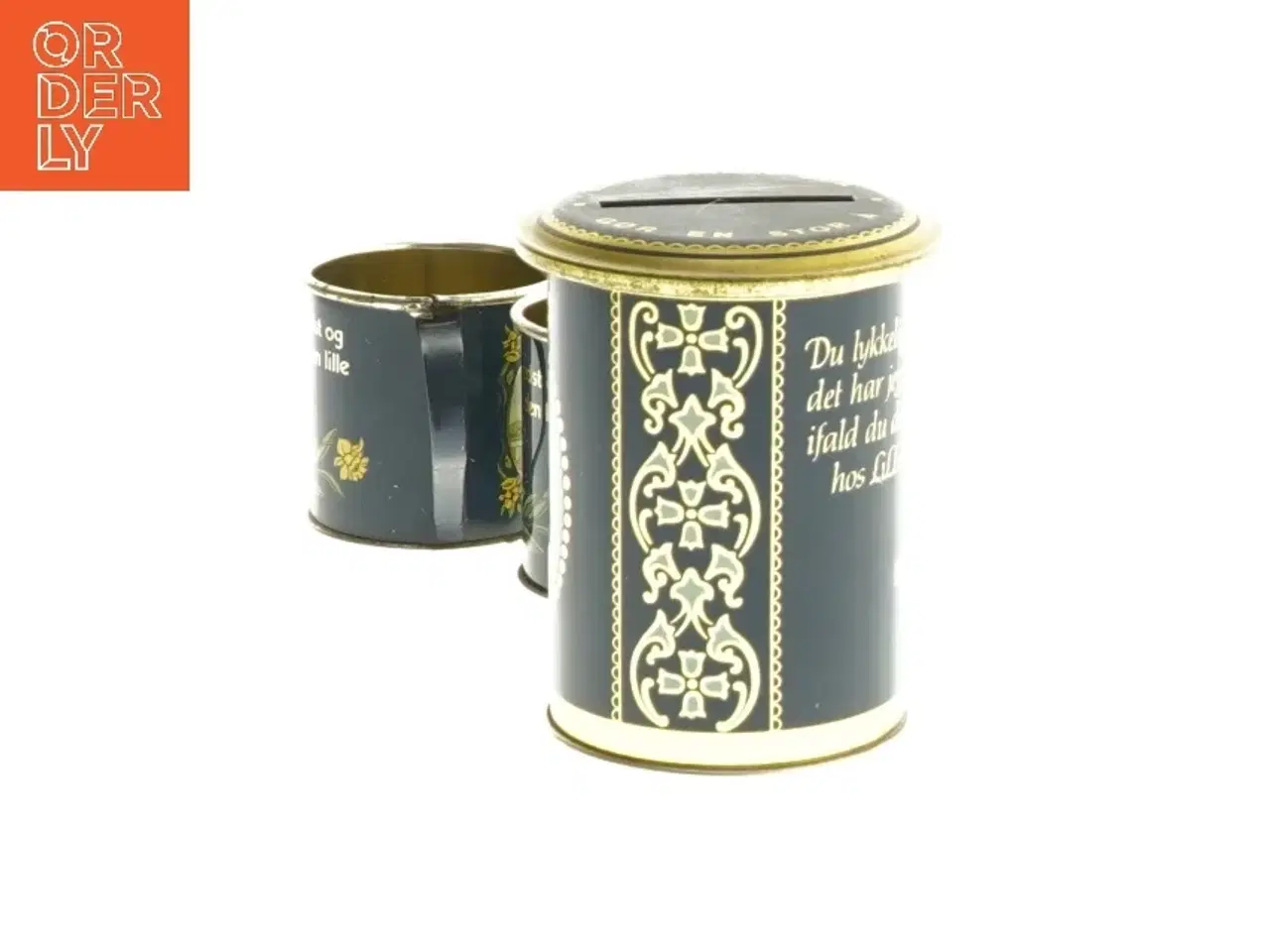 Billede 2 - Vintage Irma sparebøsse og minikopper fra Irma (str. 4 og 7 cm)