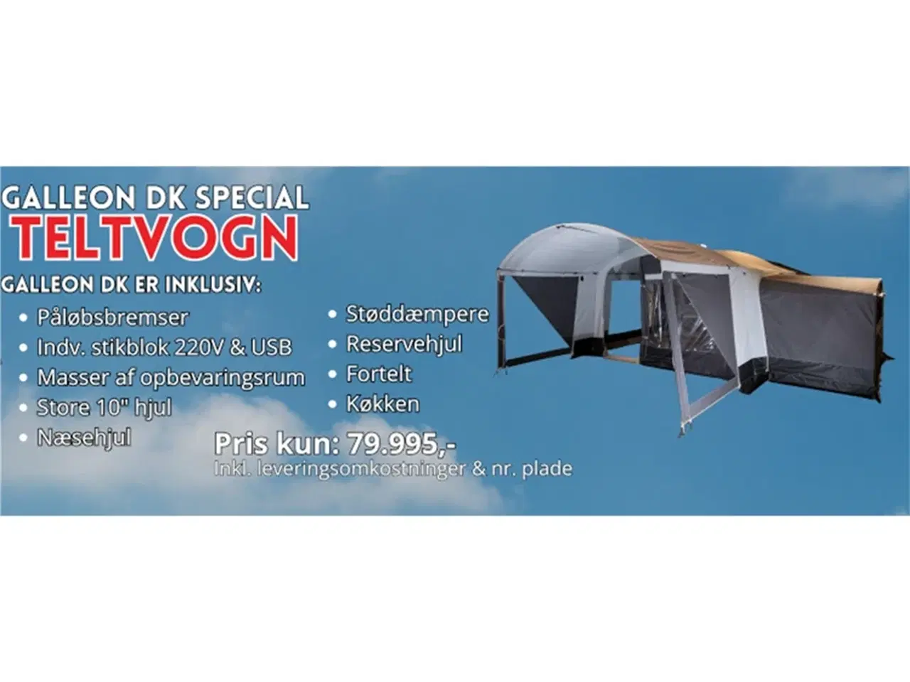 Billede 2 - 2025 - Trigano Galleon   Trigano Teltvogn