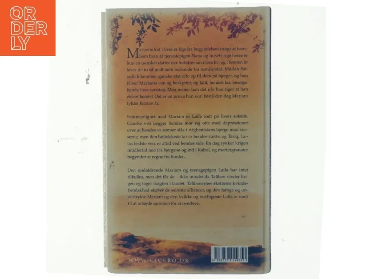 Billede 3 - Under en strålende sol af Khaled Hosseini (Bog)