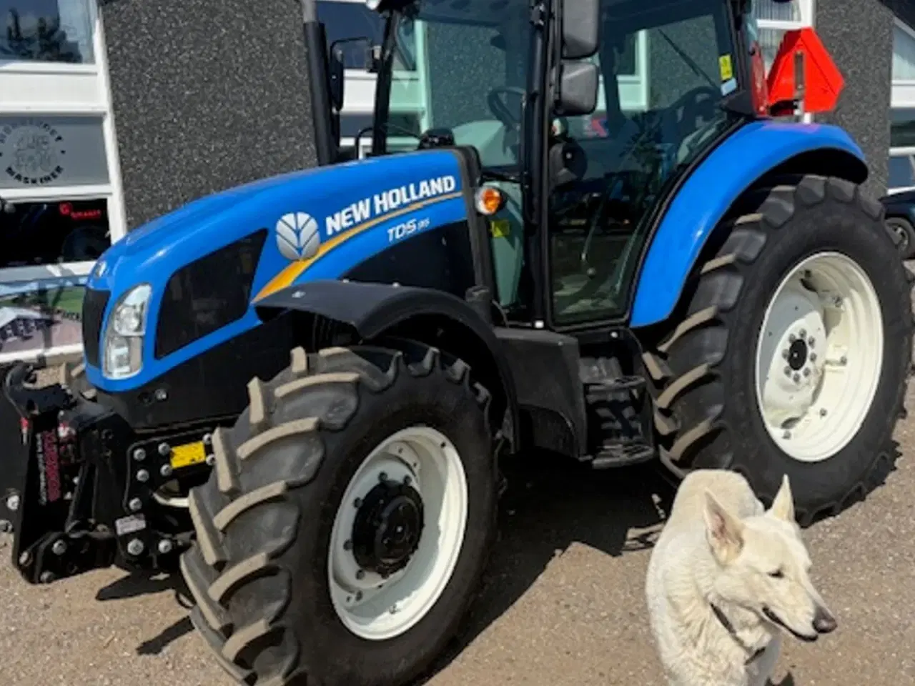 Billede 1 - New Holland T5.95 MED FRONTLIFT + MASSER AF OLIEUDTAG.