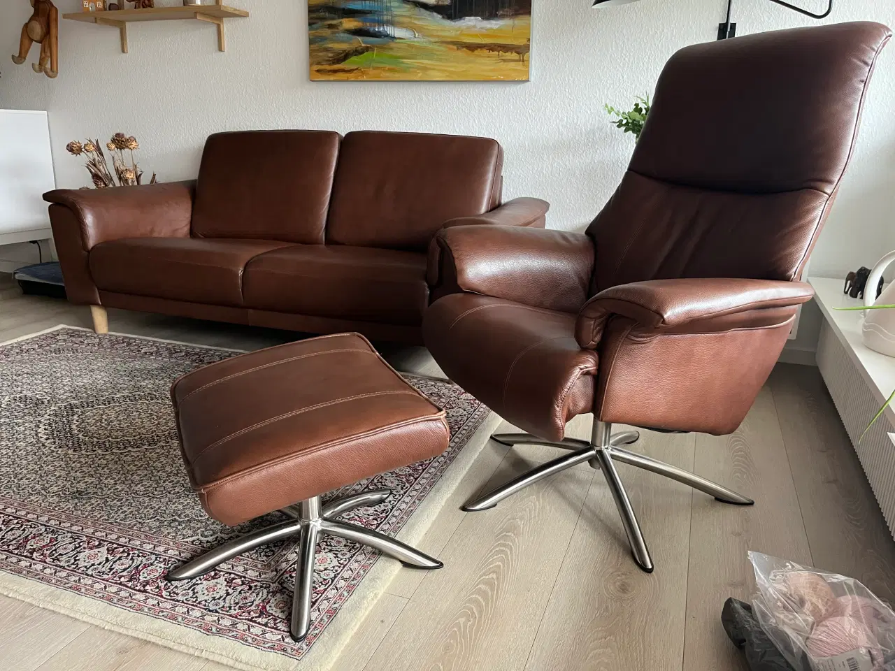 Billede 6 - Hjort Knudsen sofa 2 1/2 personer og hvilestol