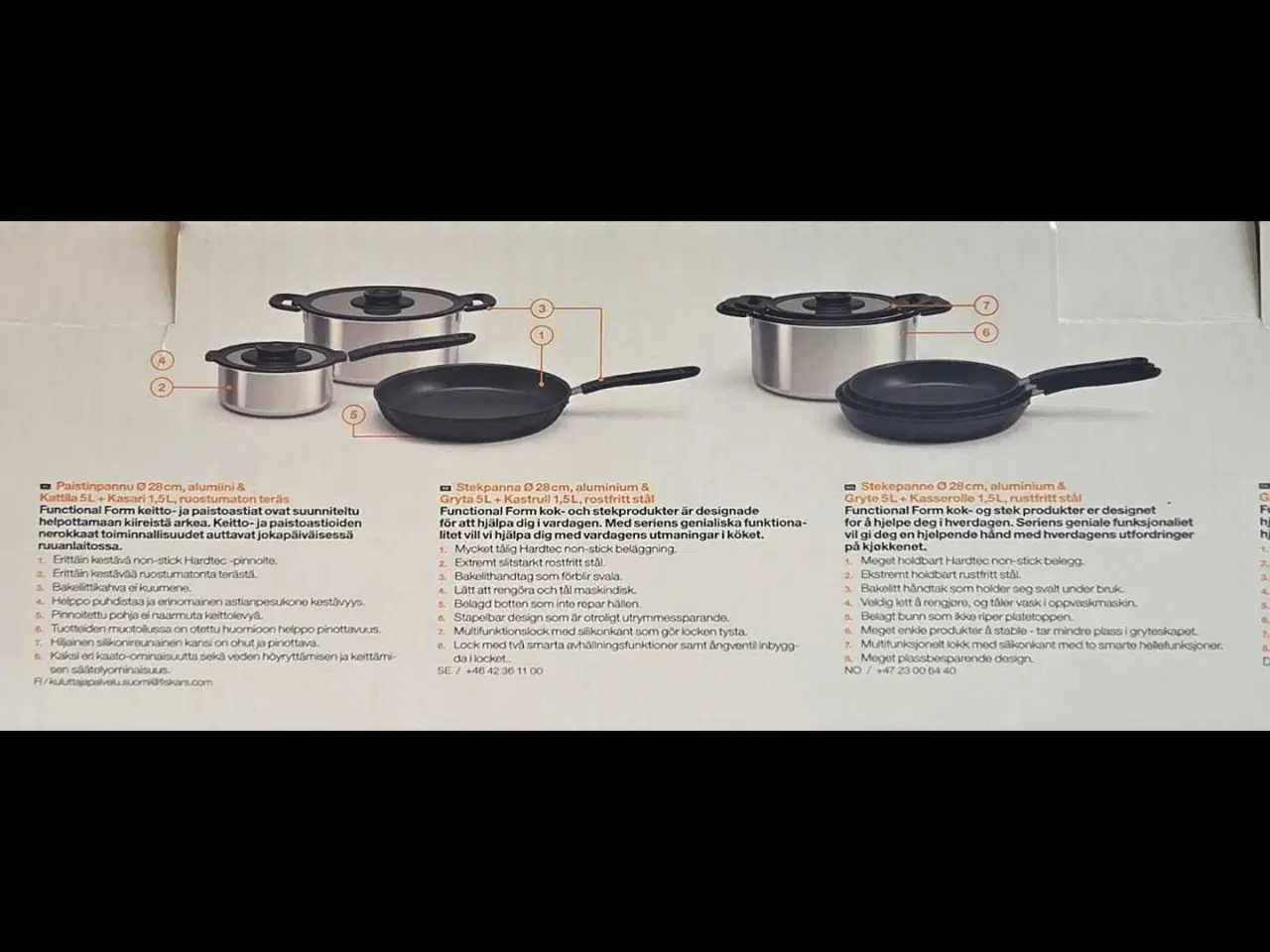 Billede 2 - Gryder & Pander FISKARS Functional Form