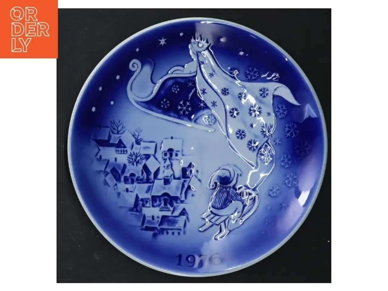 Billede 1 - H.C. Andersen juleplatte 1976 fra Desiree (str. Ø 19 cm)