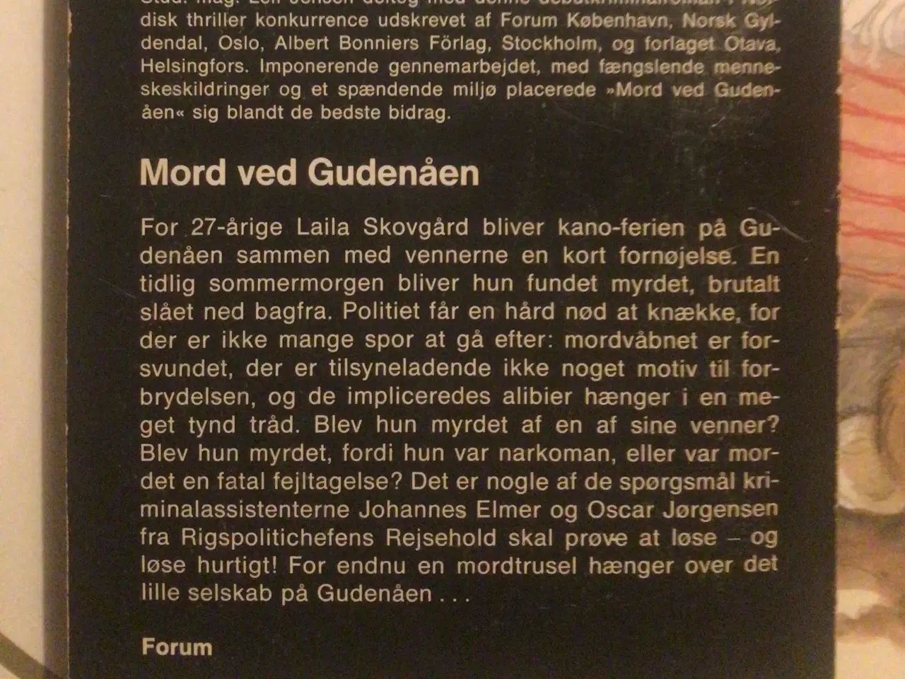 Billede 2 - Leif Jensen : Mord ved Gudenåen