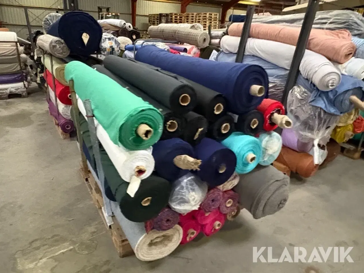 Billede 5 - Stof metervarer 125.000 meter - 2400 ruller