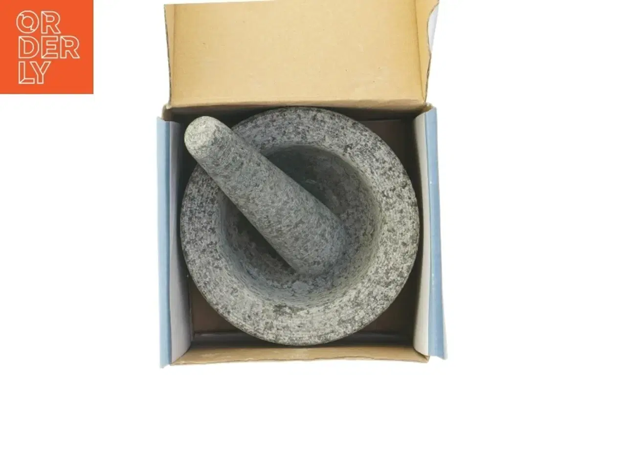 Billede 6 - Grantræ morter og støder fra Jamie Oliver (str. Ø. 15 cm længde. 11 cm)