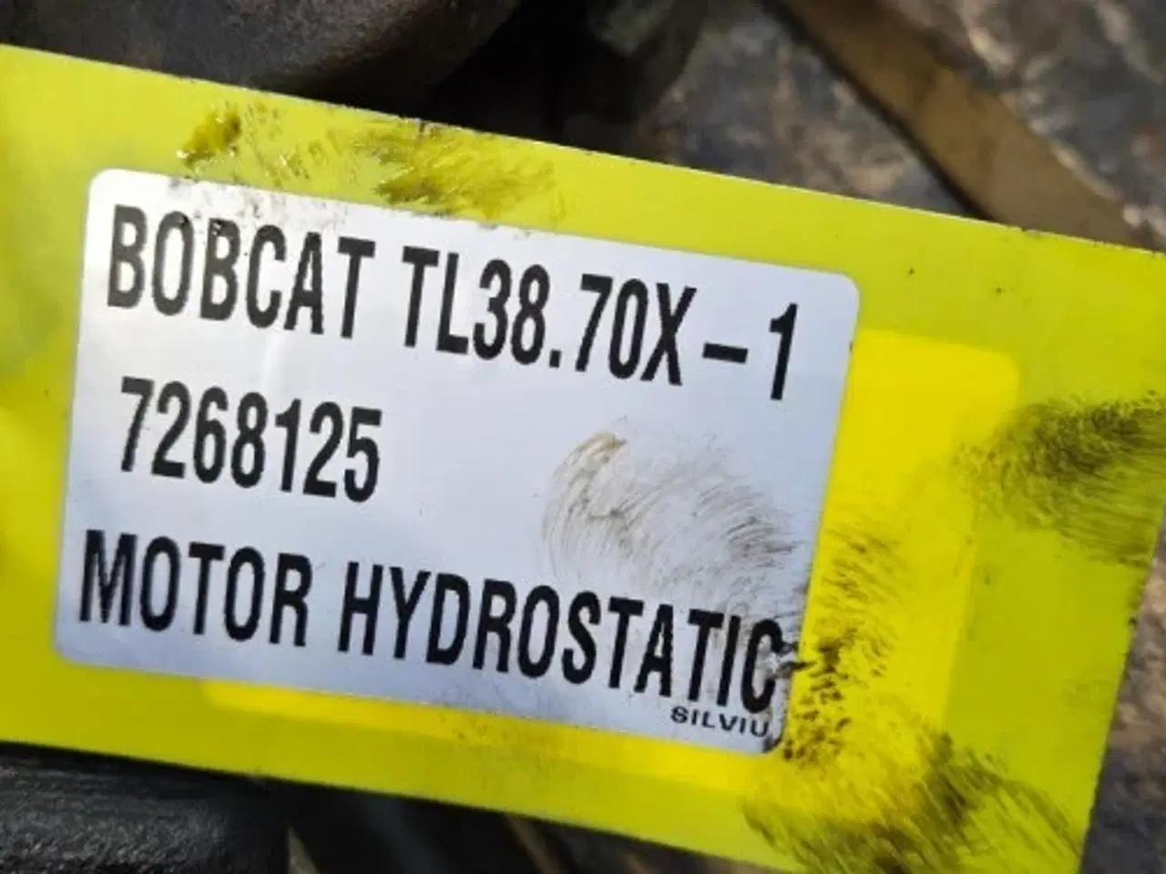 Billede 7 - Bobcat  TL38.70X  Hydrostatisk Motor  7268125