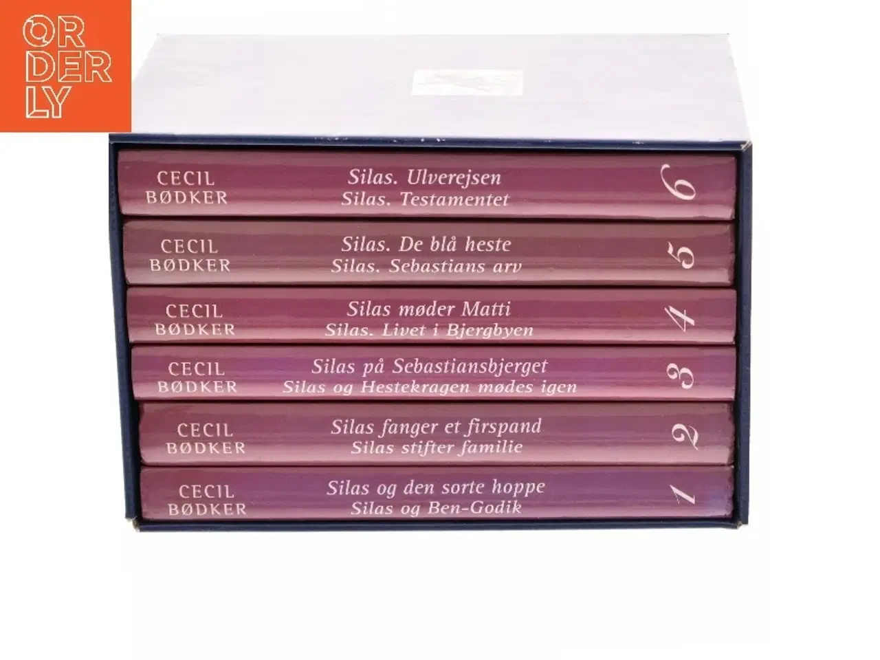 Billede 2 - Silas på Sebastiansbjerget : Silas og Hestekragen mødes igen af Cecil Bødker (Bog)