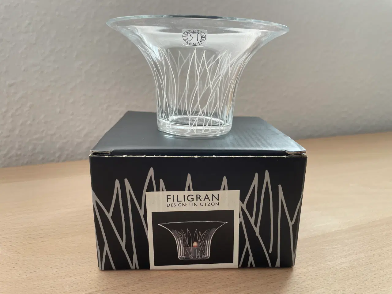 Billede 1 - Filigran fyrfadsstage