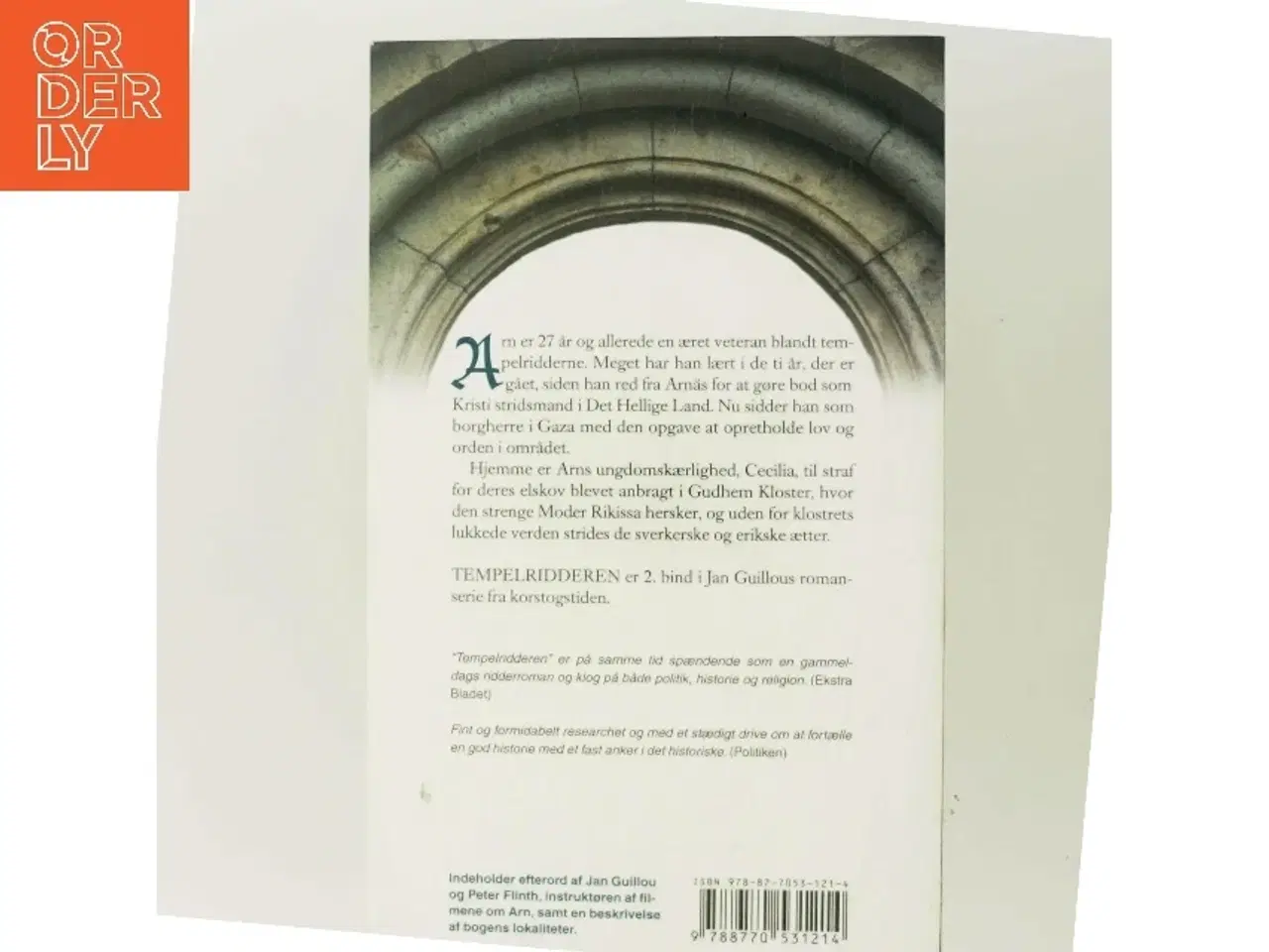 Billede 3 - Tempelridderen af Jan Guillou (Bog)