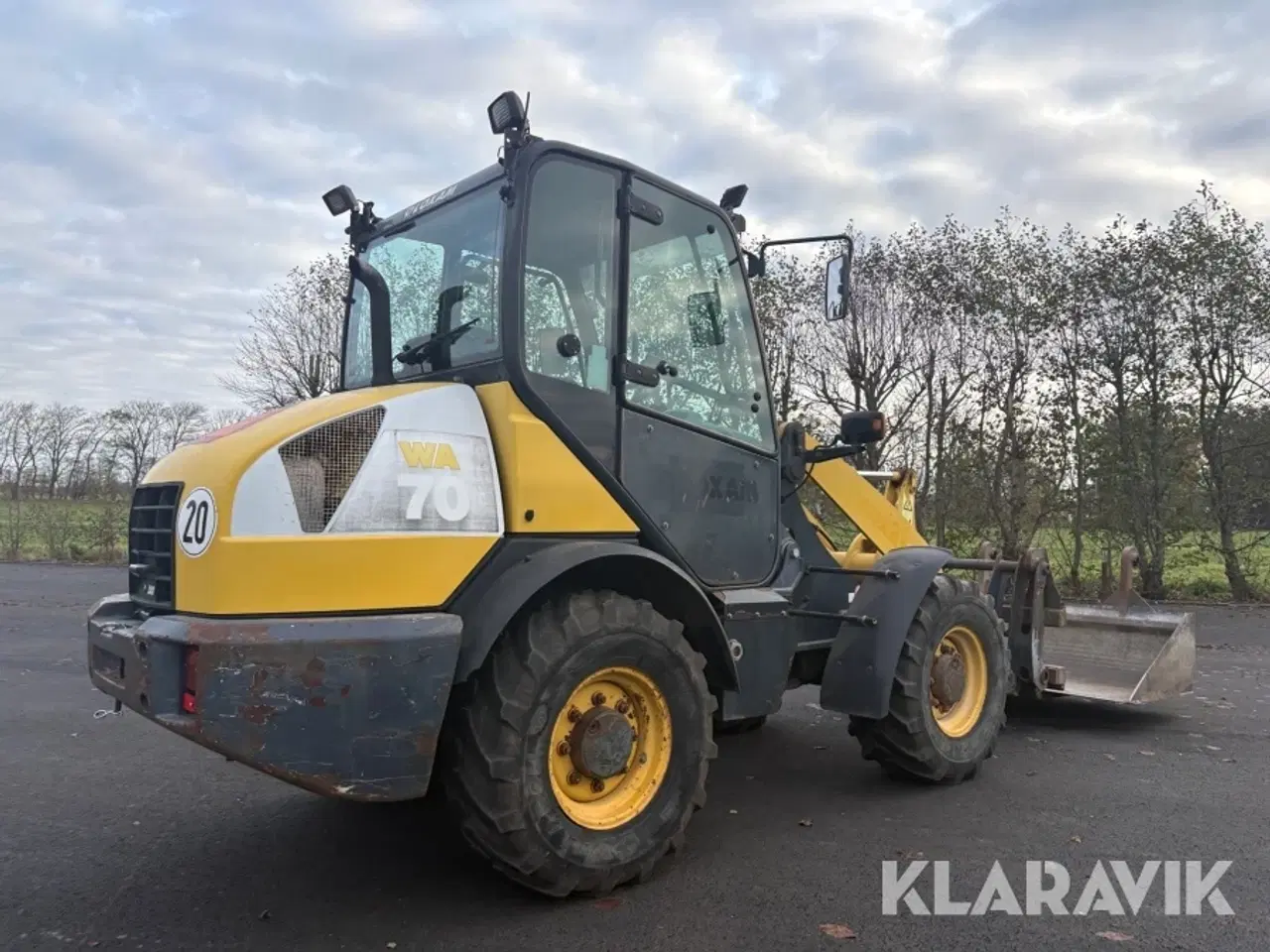 Billede 5 - Minilæsser Komatsu Hanomag WA70-5