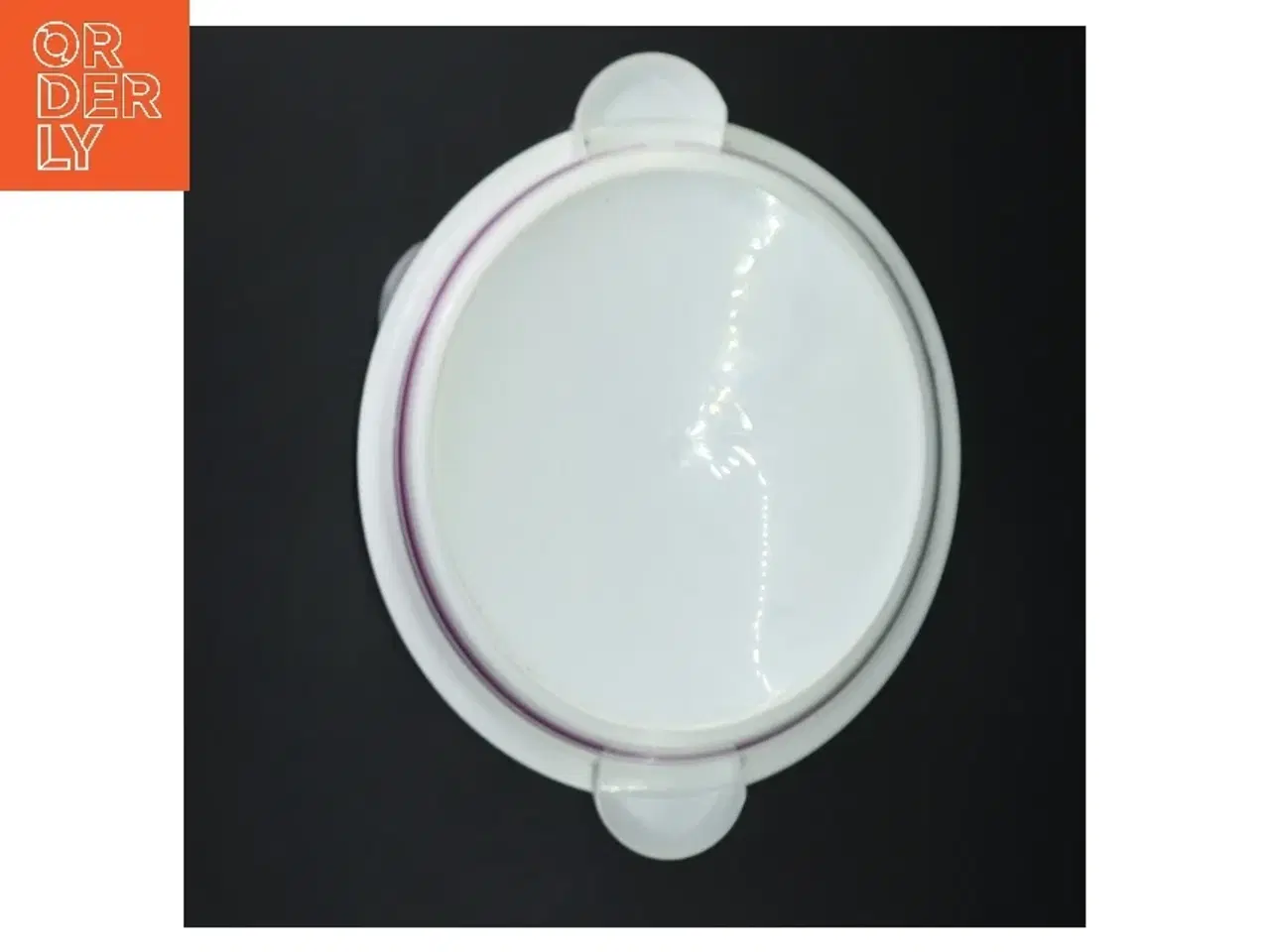 Billede 3 - Plastik skål med låg (str. Ø 22 cm)