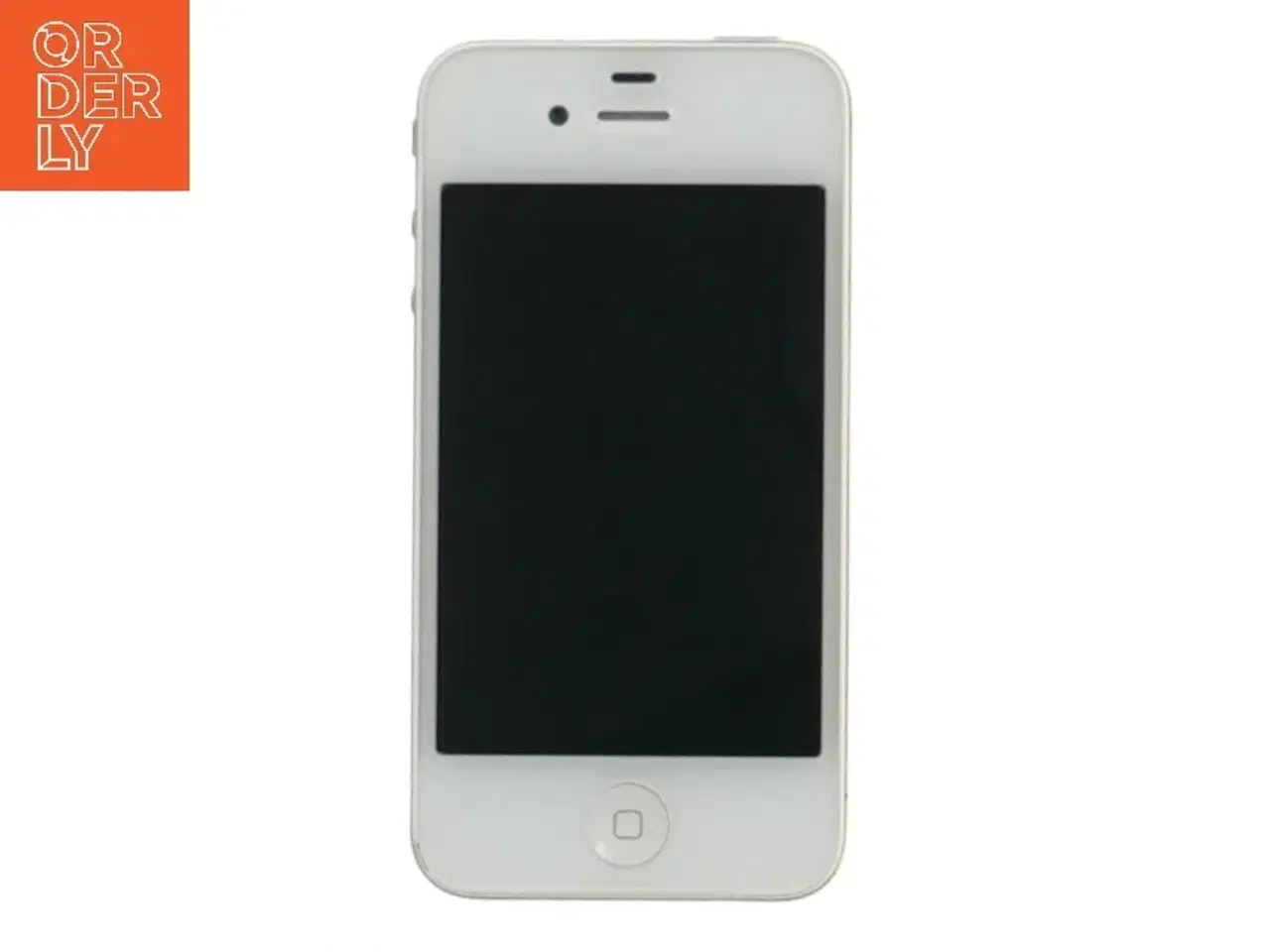 Billede 1 - Apple iPhone 4 – 8 GB hvid – med original æske – home-knap slidt – samleobjekt