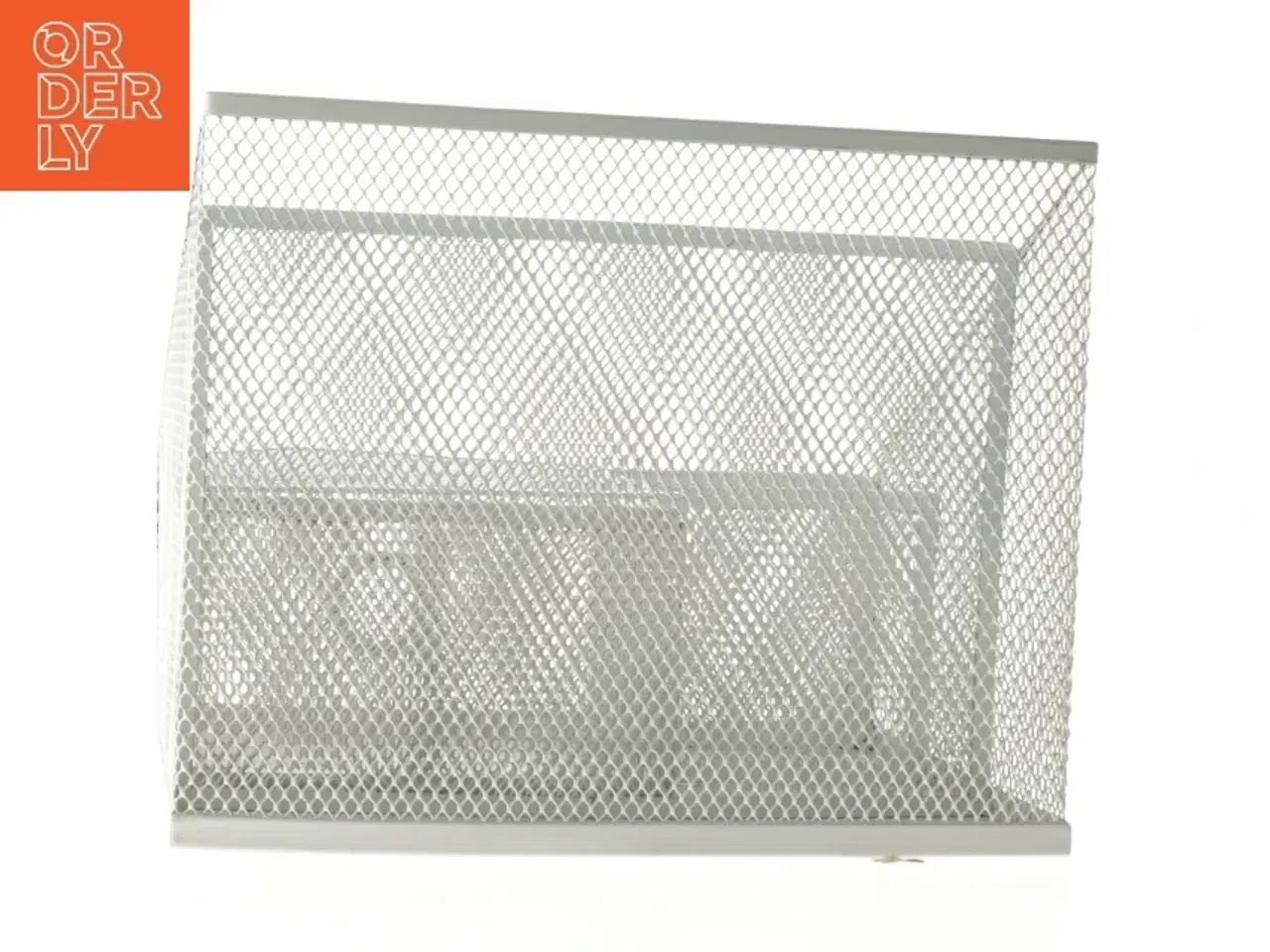 Billede 3 - Metalmesh skrivebordsorganisator (str. 26 x 21 cm)