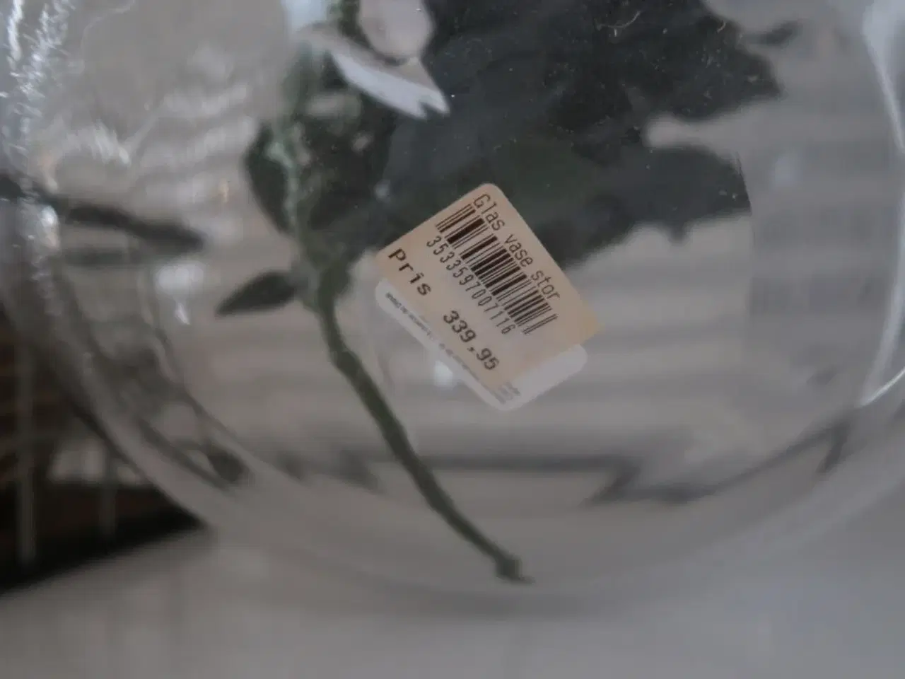 Billede 2 - Vase med kunstige blomster