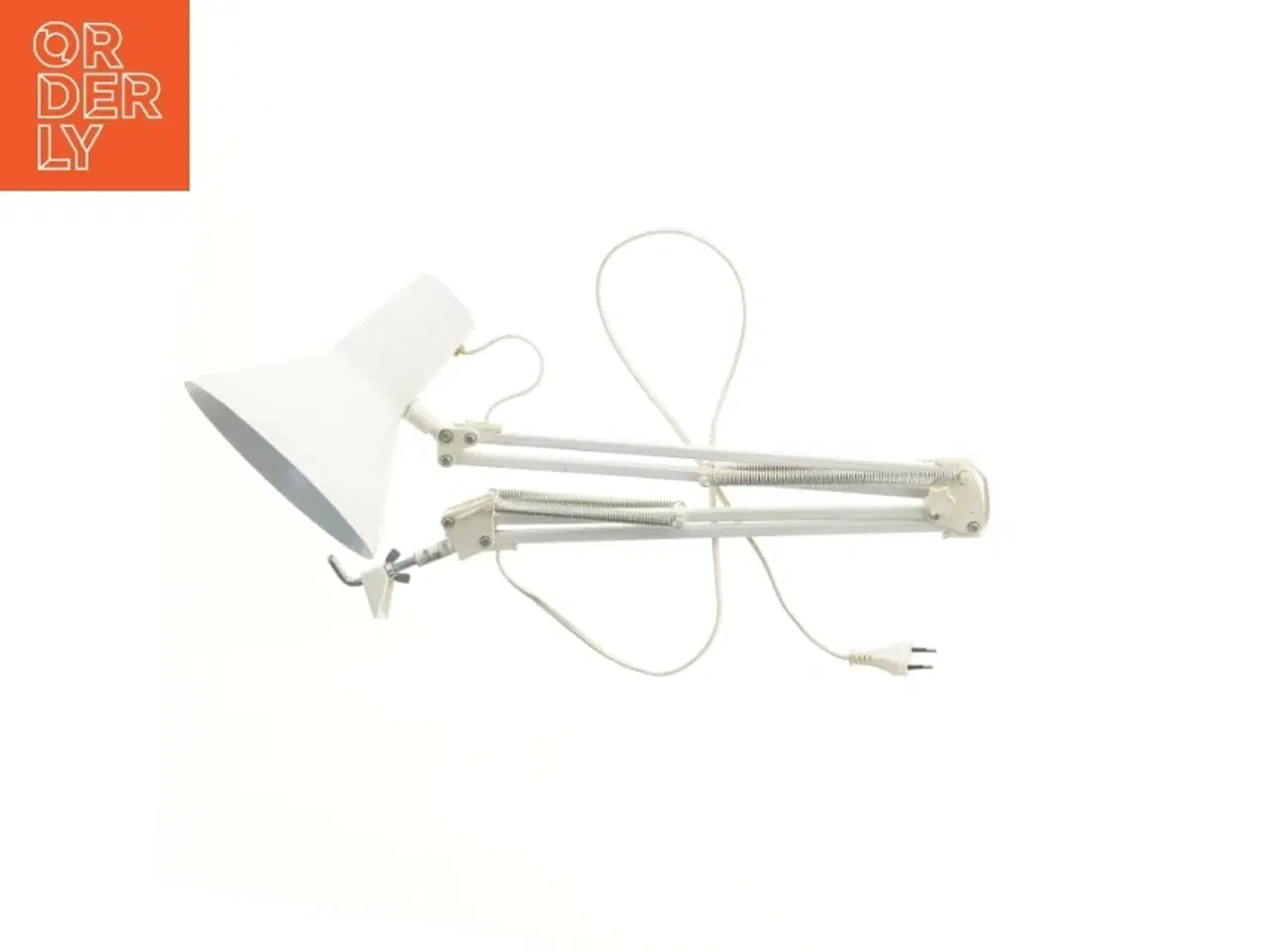 Billede 1 - Arkitektlampe, hvid (str. 97 cm)