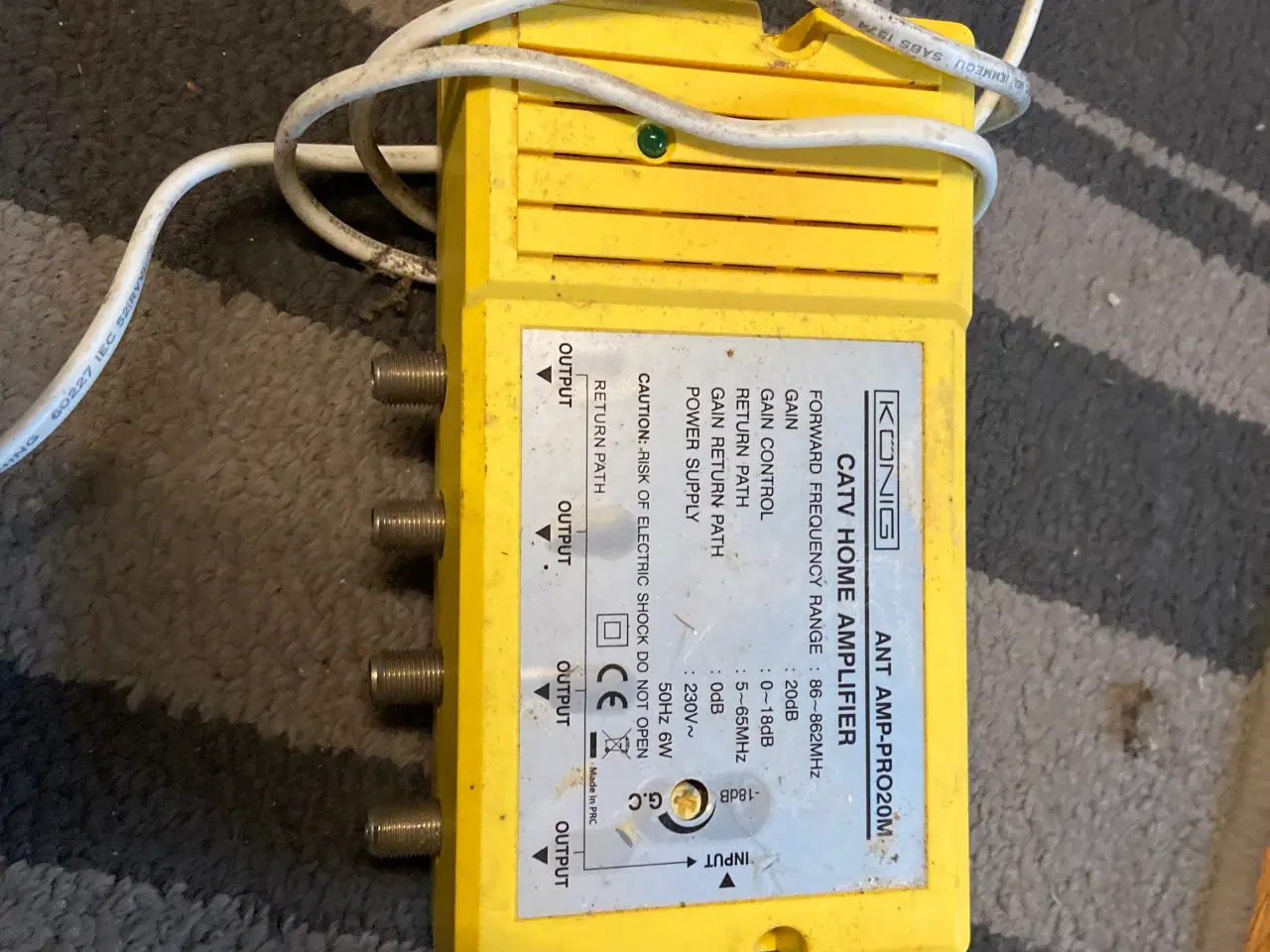 Billede 2 - Amplifier 4 output camping