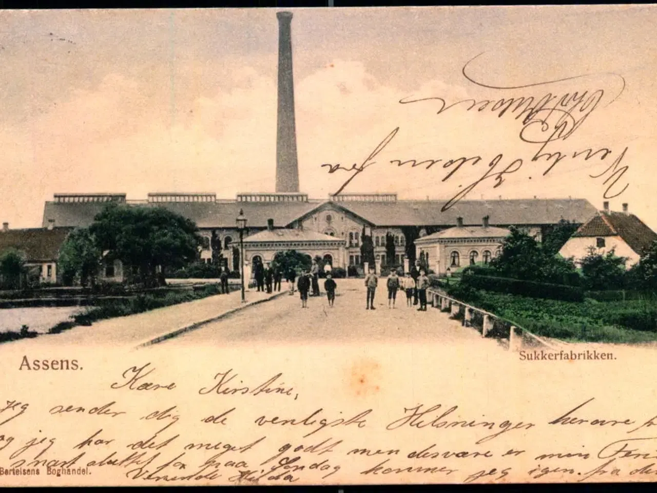 Billede 1 - Assens - Sukkerfabrikken - Bertelsens Bogh. u/n - Brugt