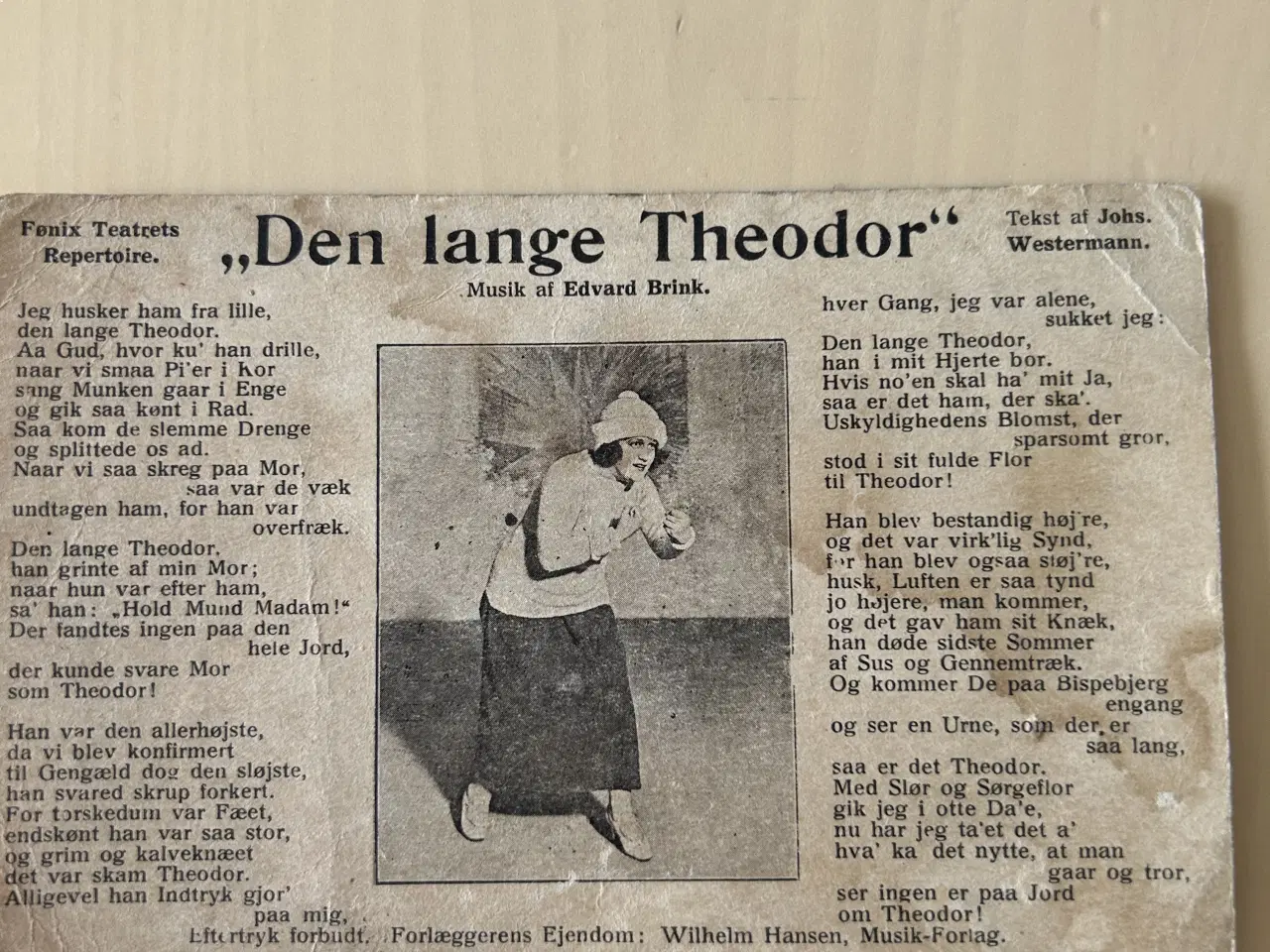 Billede 3 - Samling af retro sangkort og revy-kort (19 stk.)