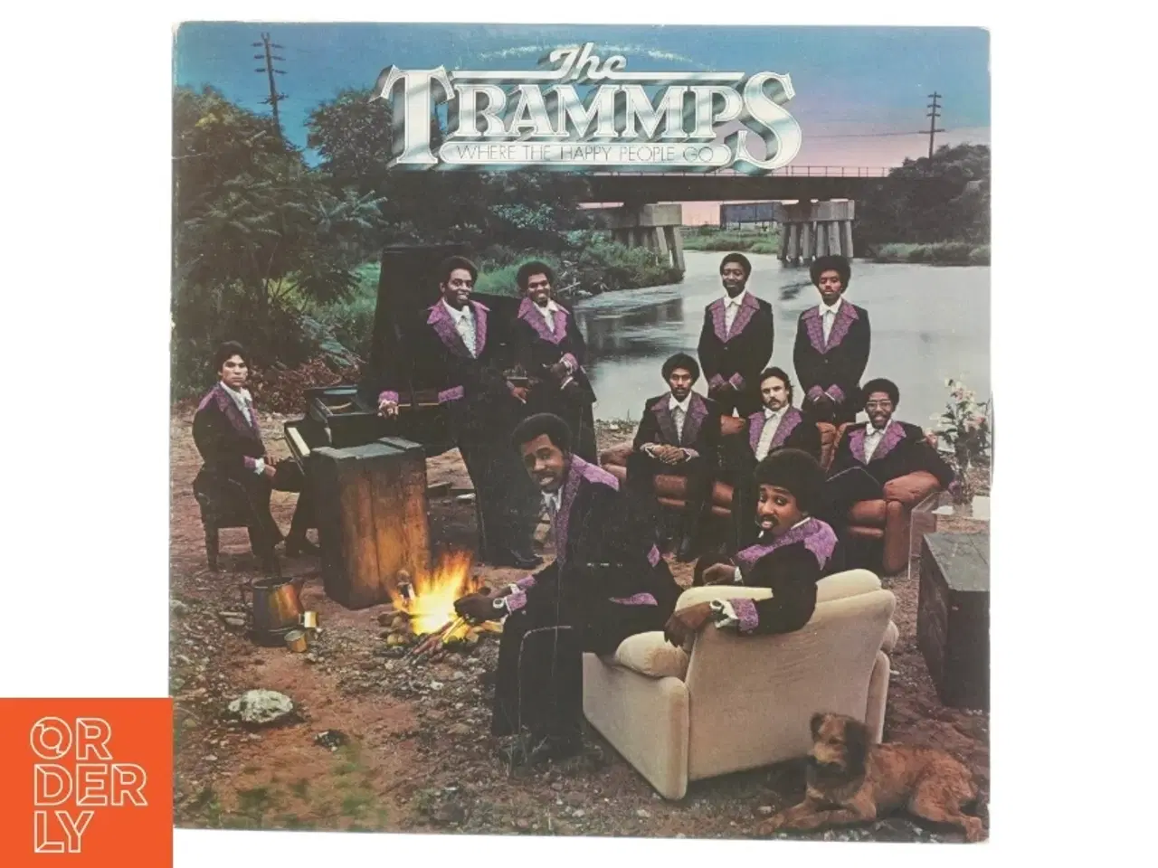 Billede 1 - The Trammps "Where The Happy People Go&#39; LP (str. 31 x 31 cm)