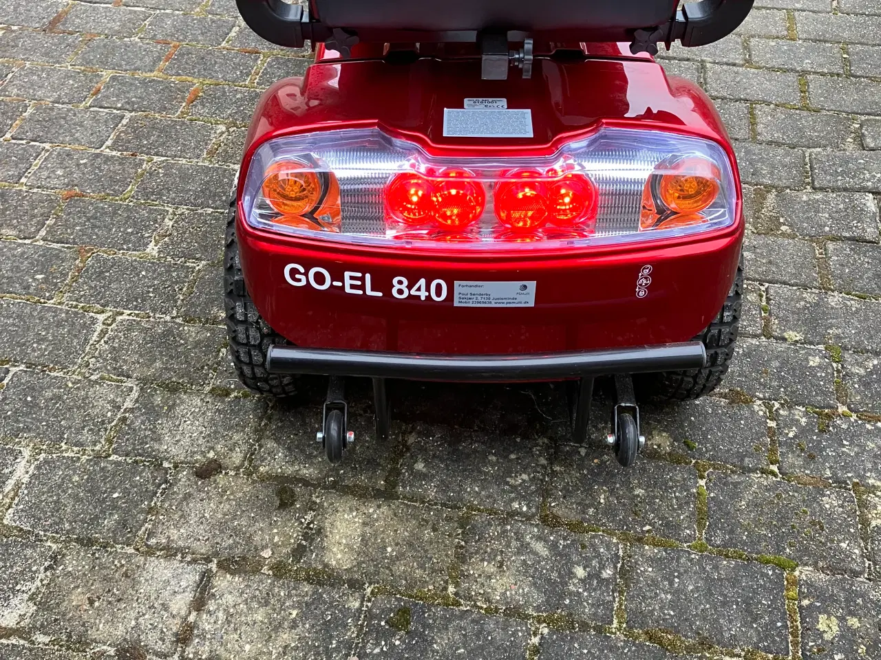 Billede 2 - EL scooter GO-EL 840