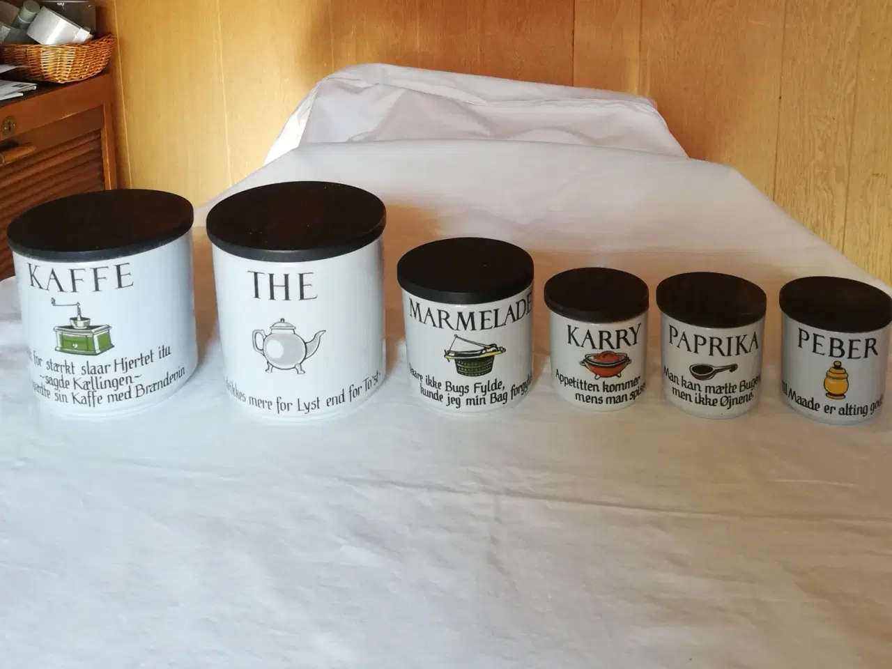 Billede 1 - Knabstrup krukker fra Ordsprogsserien kaffe, the m