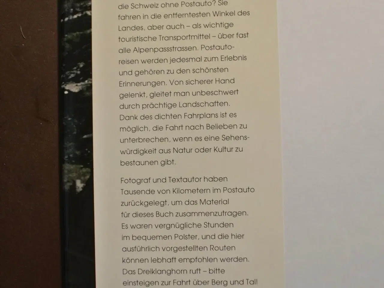 Billede 3 - im postauto durch die schweiz, von jost camenzind 