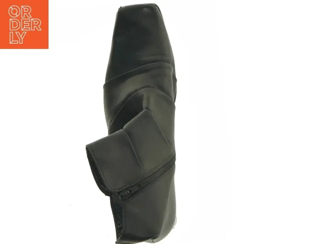 Billede 9 - Sorte ankelstøvler i læder (str. 9)