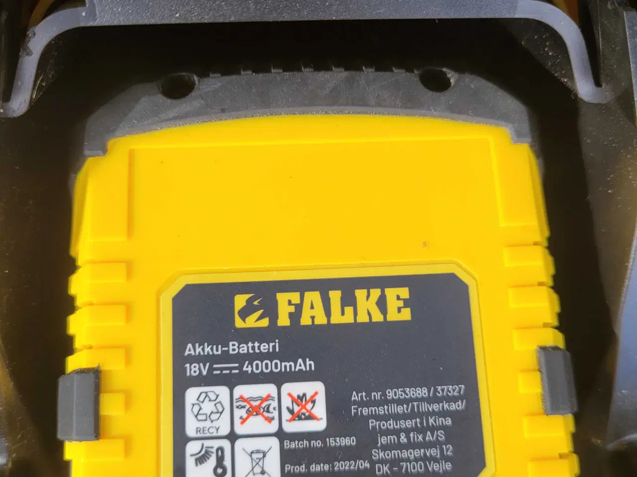 Billede 7 - Falke cylinderklipper på batteri