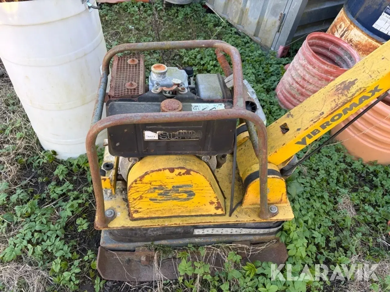 Billede 3 - Pladevibrator VIBROMAX AT35