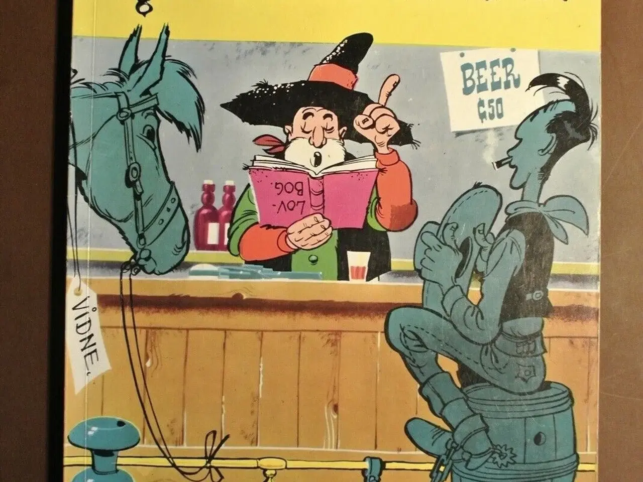 Billede 1 - lucky luke 16. dommeren. senere opl., Af morris og