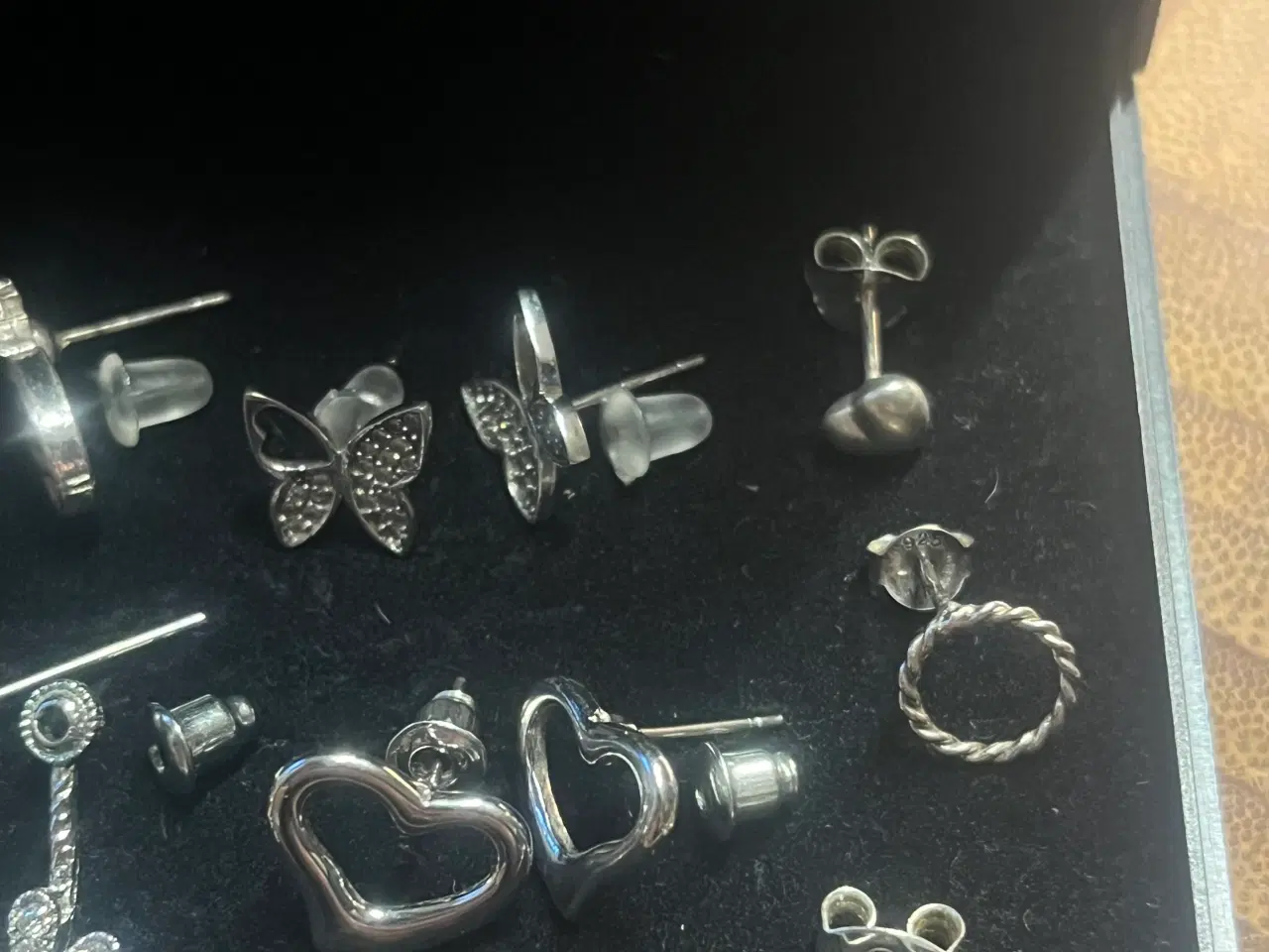 Billede 3 - 925 sterling sølv øreringe med forskellige designs
