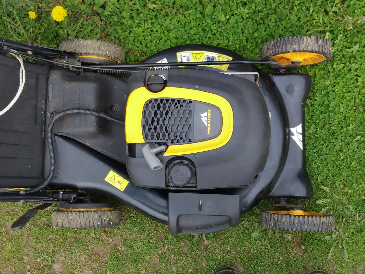 Billede 2 - McCulloch plæneklipper med EL-start
