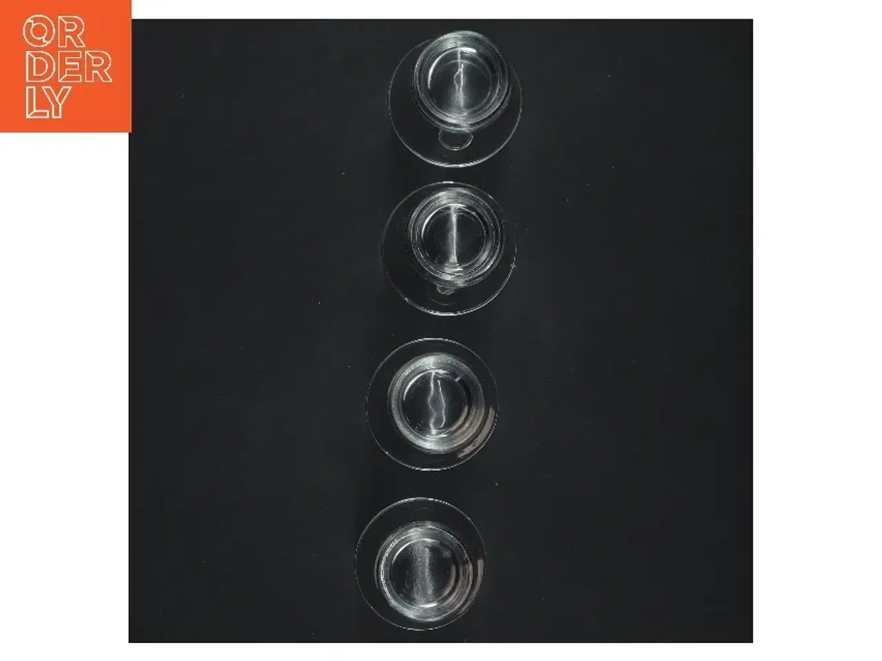Billede 2 - Sæt med 4 shotsglas med tryk (str. 5x6 cm)